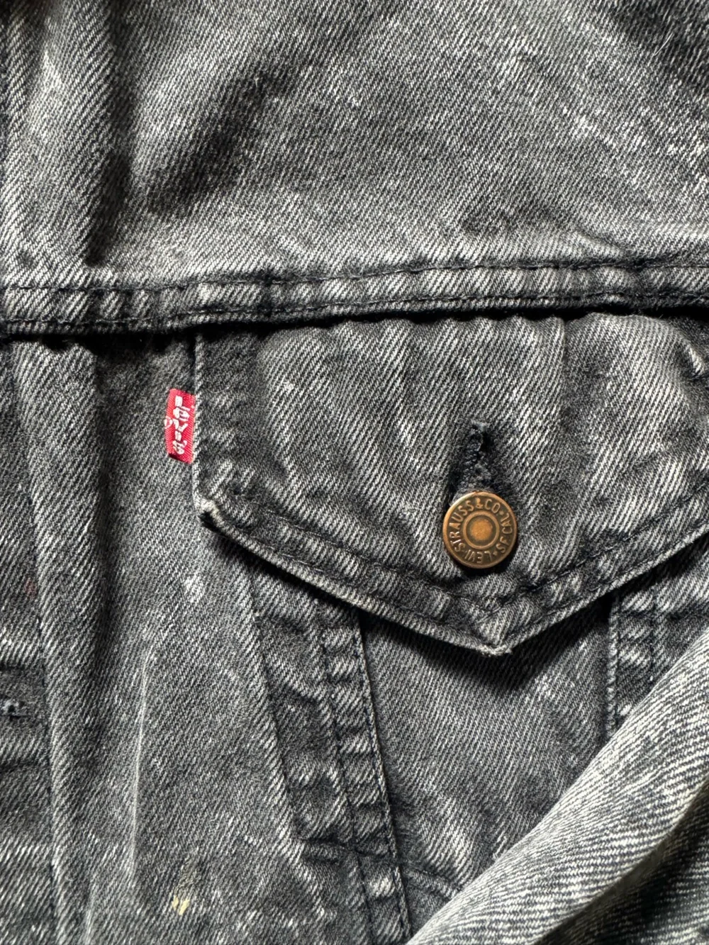 Levis vintage worn